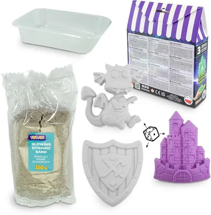 Tuban - Kit – Glowing Sand in the Dark | Glow in the Dark Speelzand
