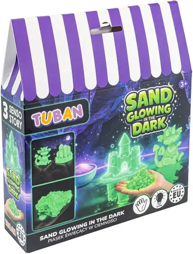 Tuban - Kit – Glowing Sand in the Dark | Glow in the Dark Speelzand