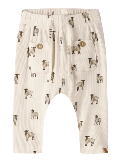 Lil' Atelier - Baby Broek | Cream Sheep