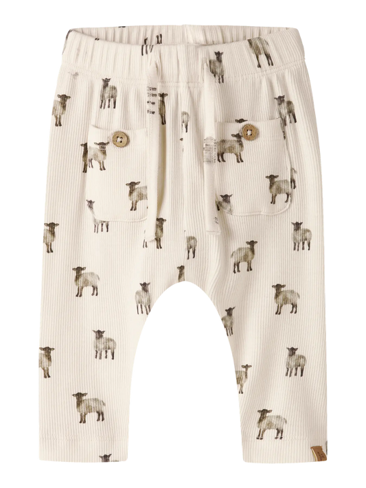 Lil' Atelier - Baby Broek | Cream Sheep