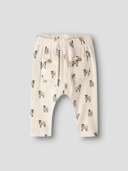 Lil' Atelier - Baby Broek | Cream Sheep