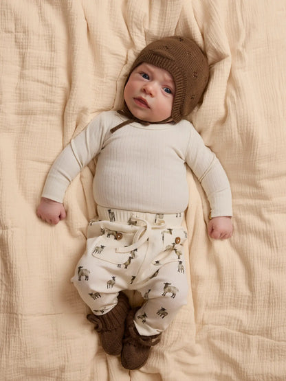 Lil' Atelier - Baby Broek | Cream Sheep