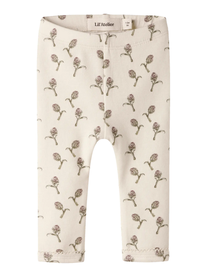 Lil' Atelier - Baby Legging | Flower Print