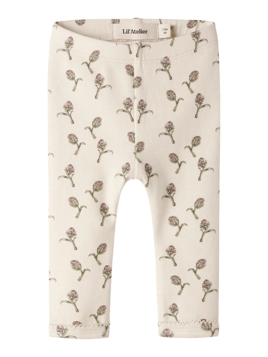 Lil' Atelier - Baby Legging | Flower Print