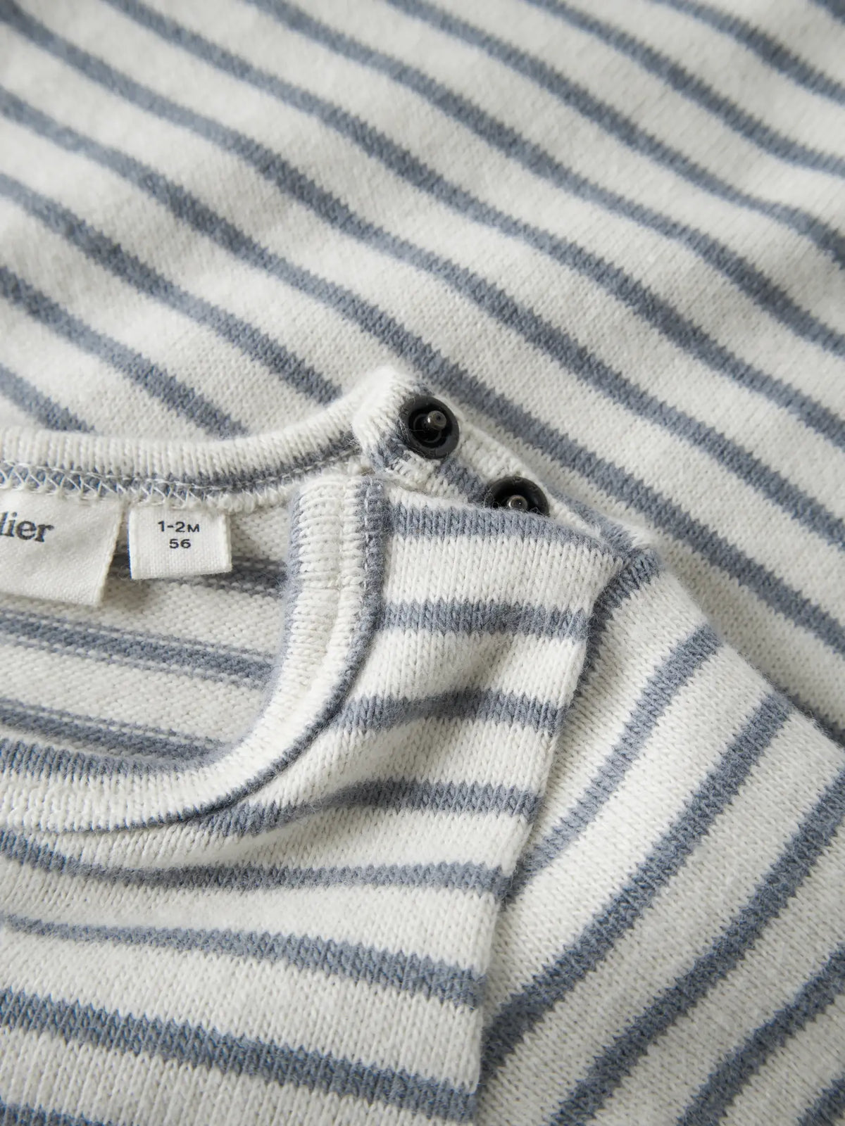 Lil' Atelier - Baby Romper Keo Slim Body | Stripes