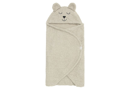 Jollein Wikkeldeken Bear Boucle - Olive Green