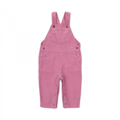 Corduroy baby-overall fuchsia