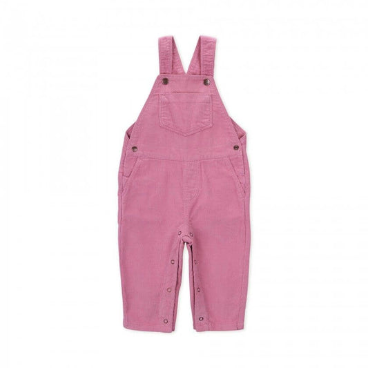 Corduroy baby-overall fuchsia