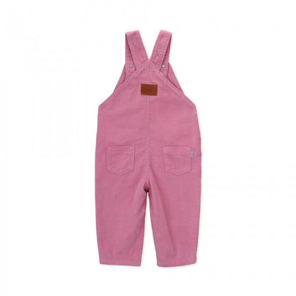 Corduroy baby-overall fuchsia