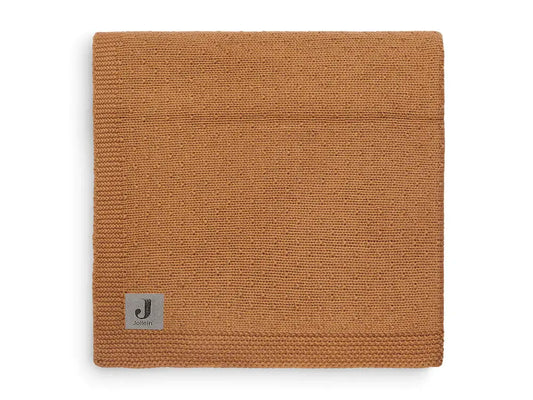 Jollein Deken Wieg 75x100cm Bliss Knit - Caramel