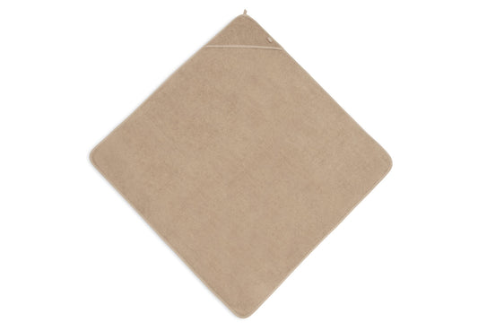 Badcape Badstof XL 100x100cm - Biscuit