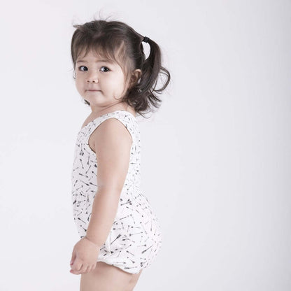 Hunter+Boo korte Romper Hunter Print