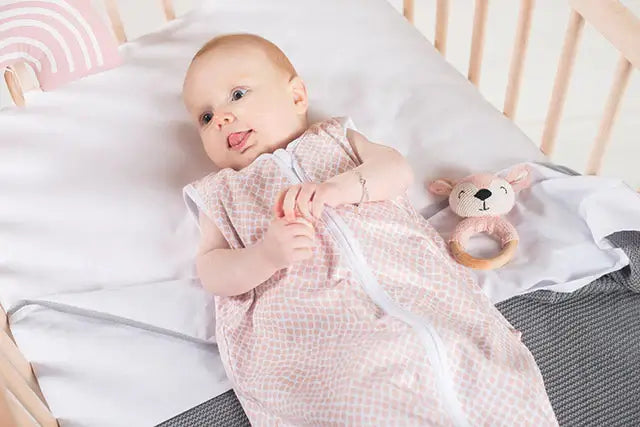 Jollein Baby Slaapzak Jersey 70cm Snake - Pale Pink