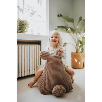 Scandinavian Stories Zitzak Teddy Small Corduroy - Nougat