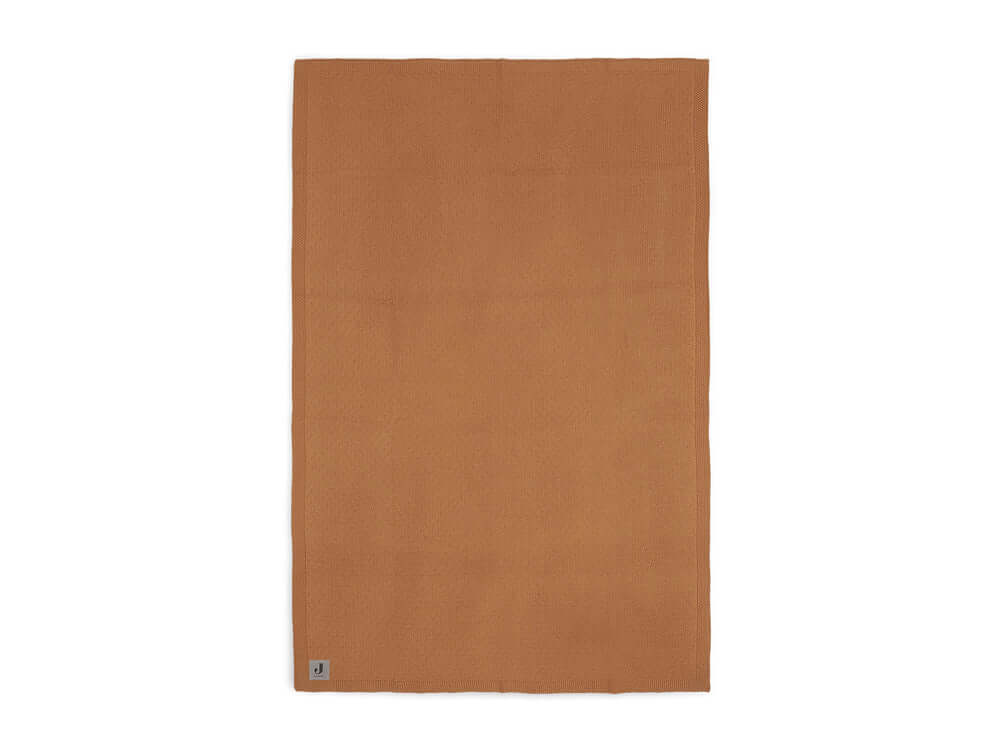 Jollein Deken Wieg 75x100cm Bliss Knit - Caramel