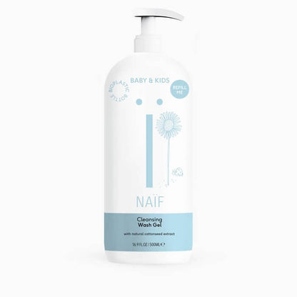 Naïf Reinigende Wasgel voor Baby & Kids 500ml