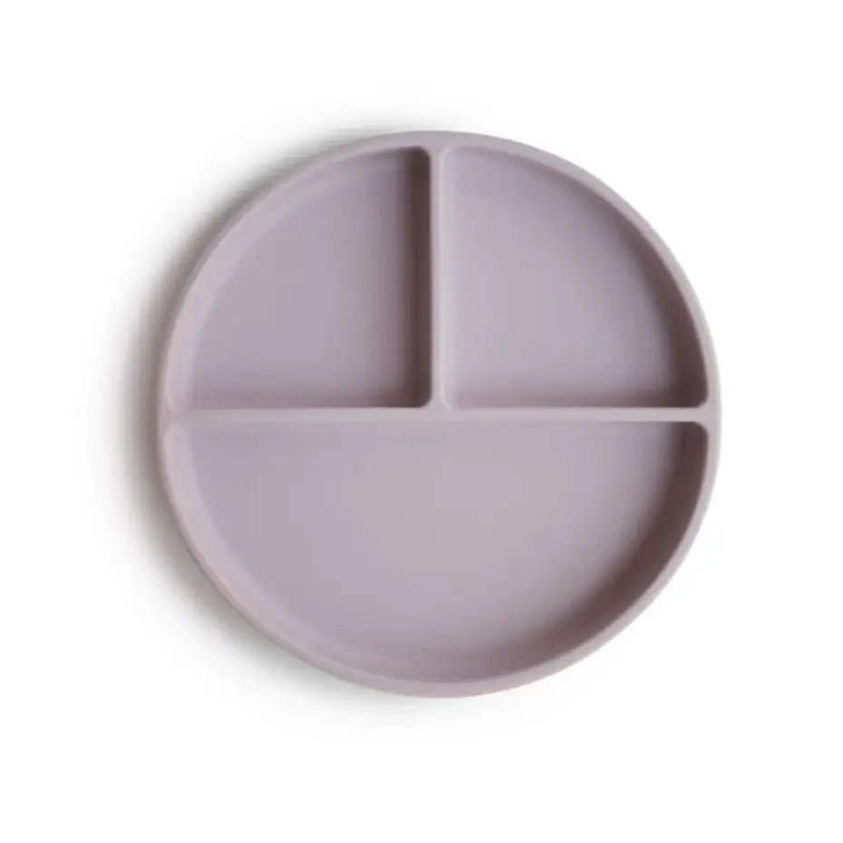 Mushie - Bord Zuignap Soft Lilac