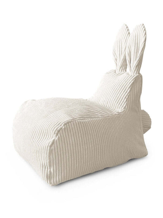 Scandinavian Stories Zitzak Bunny Small Corduroy - Cream